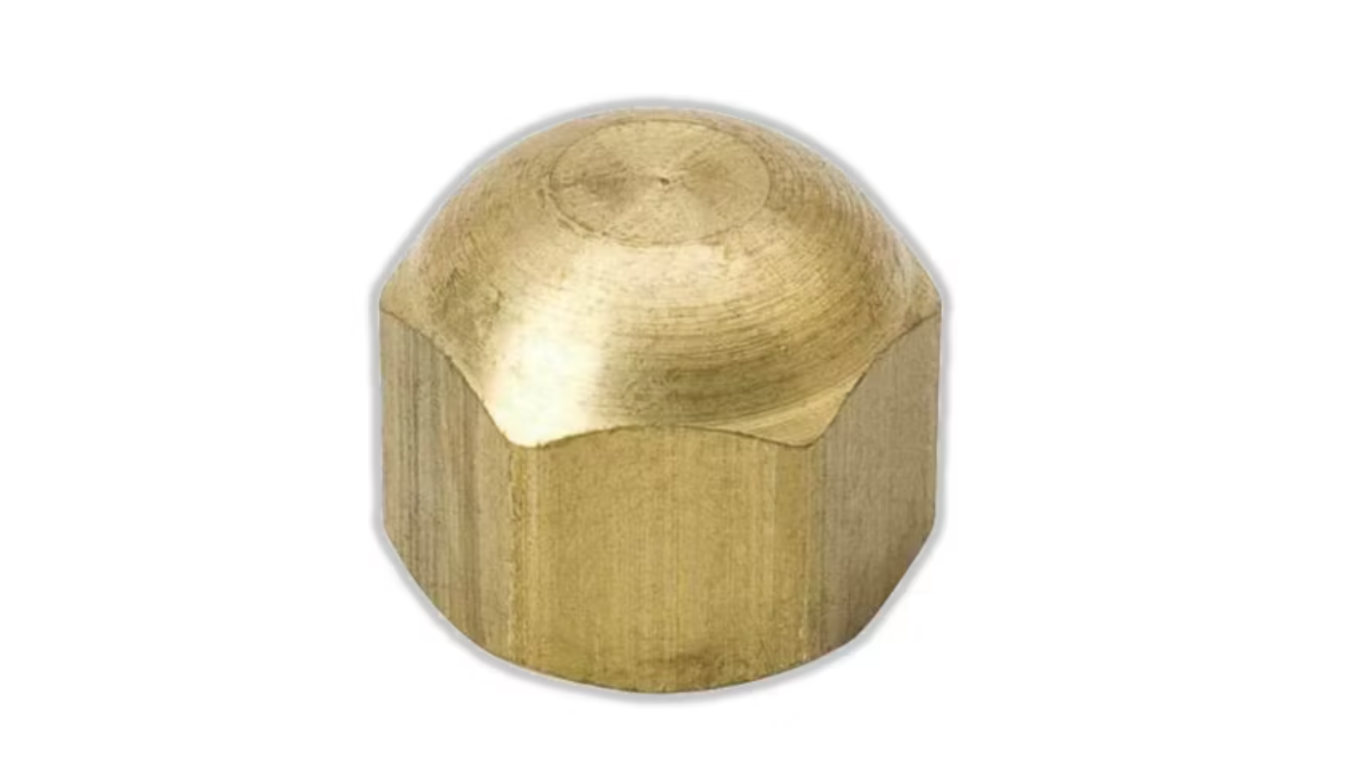 Brass Cap, 5/16" Flare Seal N5-5